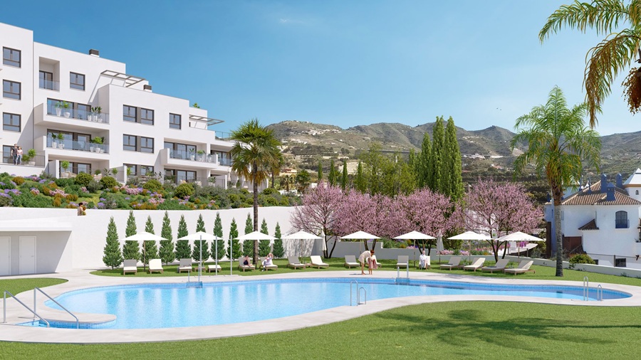 New development of 2 and 3 bedroom homes in Almuñécar