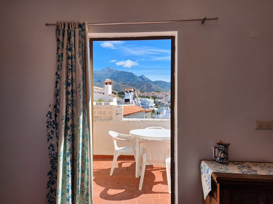 Duplex med utrolig havudsigt og fælles pool i området Parador de Nerja