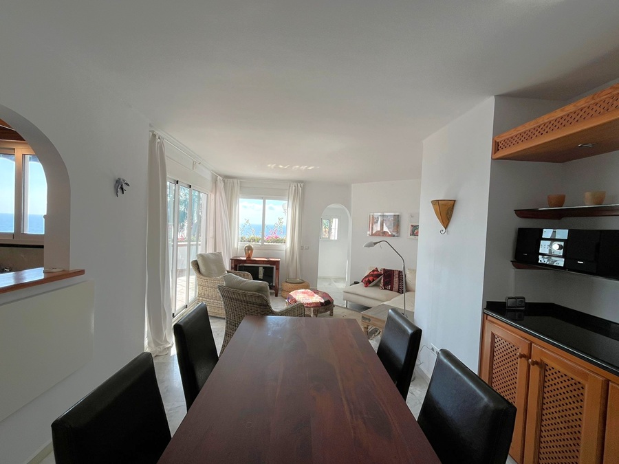 Lejlighed med smuk havudsigt i den populære urbanisering Ladera del Mar 1 – Nerja