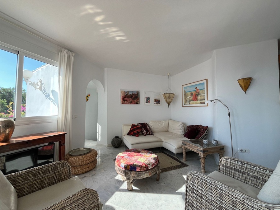 Lejlighed med smuk havudsigt i den populære urbanisering Ladera del Mar 1 – Nerja