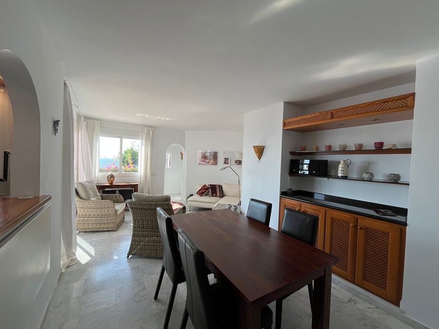 Lejlighed med smuk havudsigt i den populære urbanisering Ladera del Mar 1 – Nerja