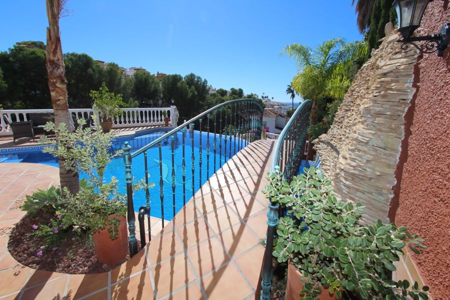 Villa med privat pool 500 meter fra Burriana-stranden