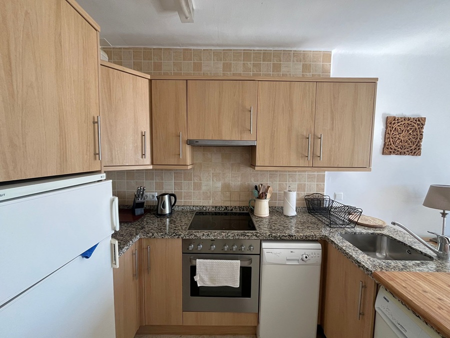 Attraktiv lejlighed med havudsigt i den populære Capistrano Village