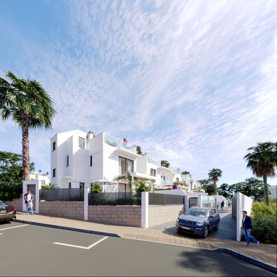 Moderne villa met privézwembad en dakterras in Nerja
