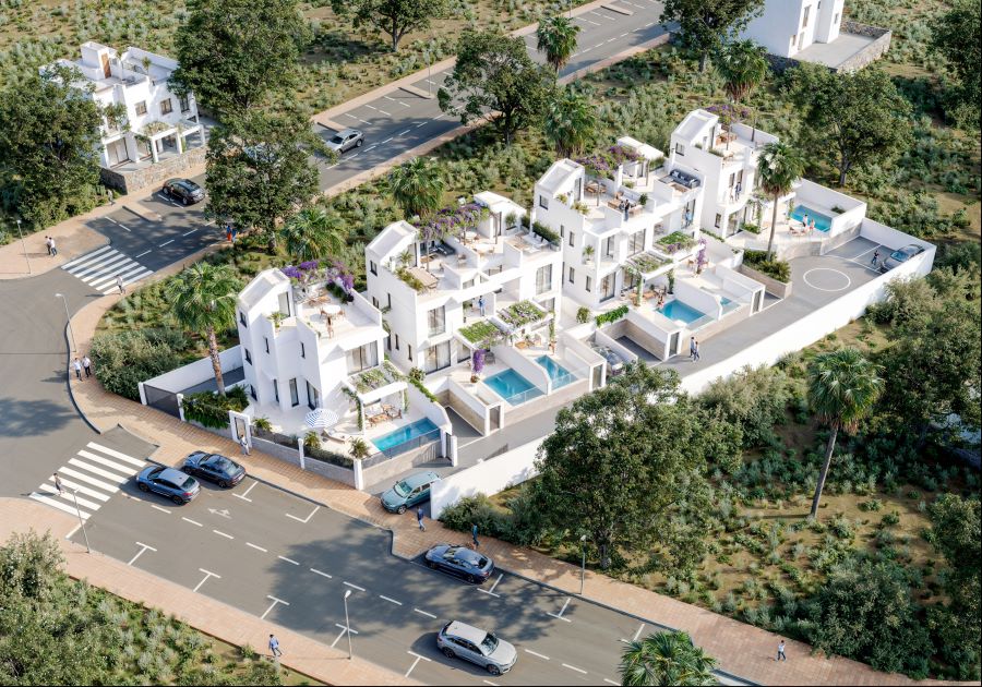 Moderne villa met privézwembad en dakterras in Nerja