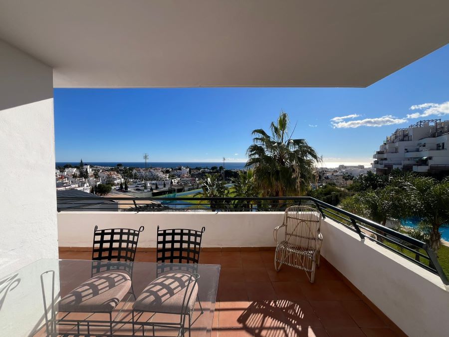 Wohnung mit atemberaubendem Meerblick in Nerja