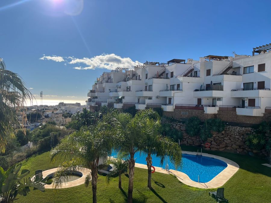 Wohnung mit atemberaubendem Meerblick in Nerja