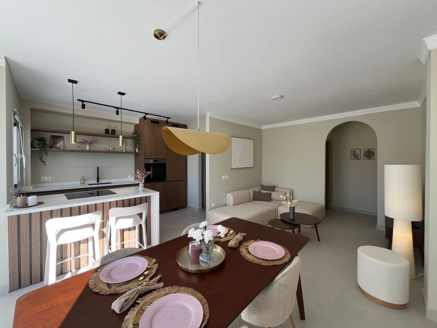 Vakkert renovert leilighet med havutsikt i Nerja