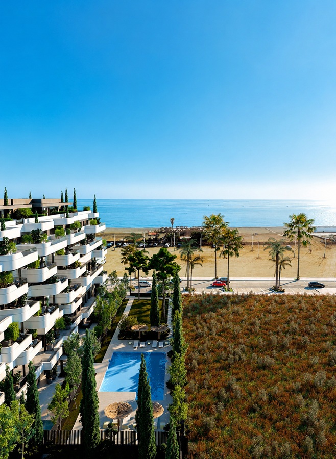 Nuovo sviluppo di lusso sulla spiaggia di prima linea a Torre del Mar