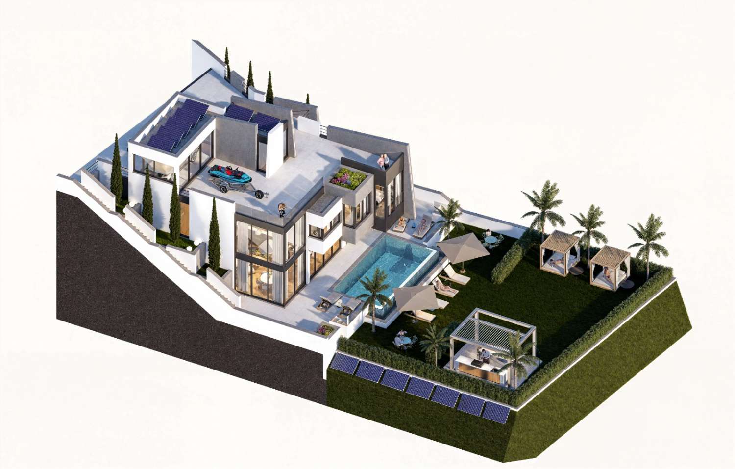 Plot with project in Exótica, Nerja