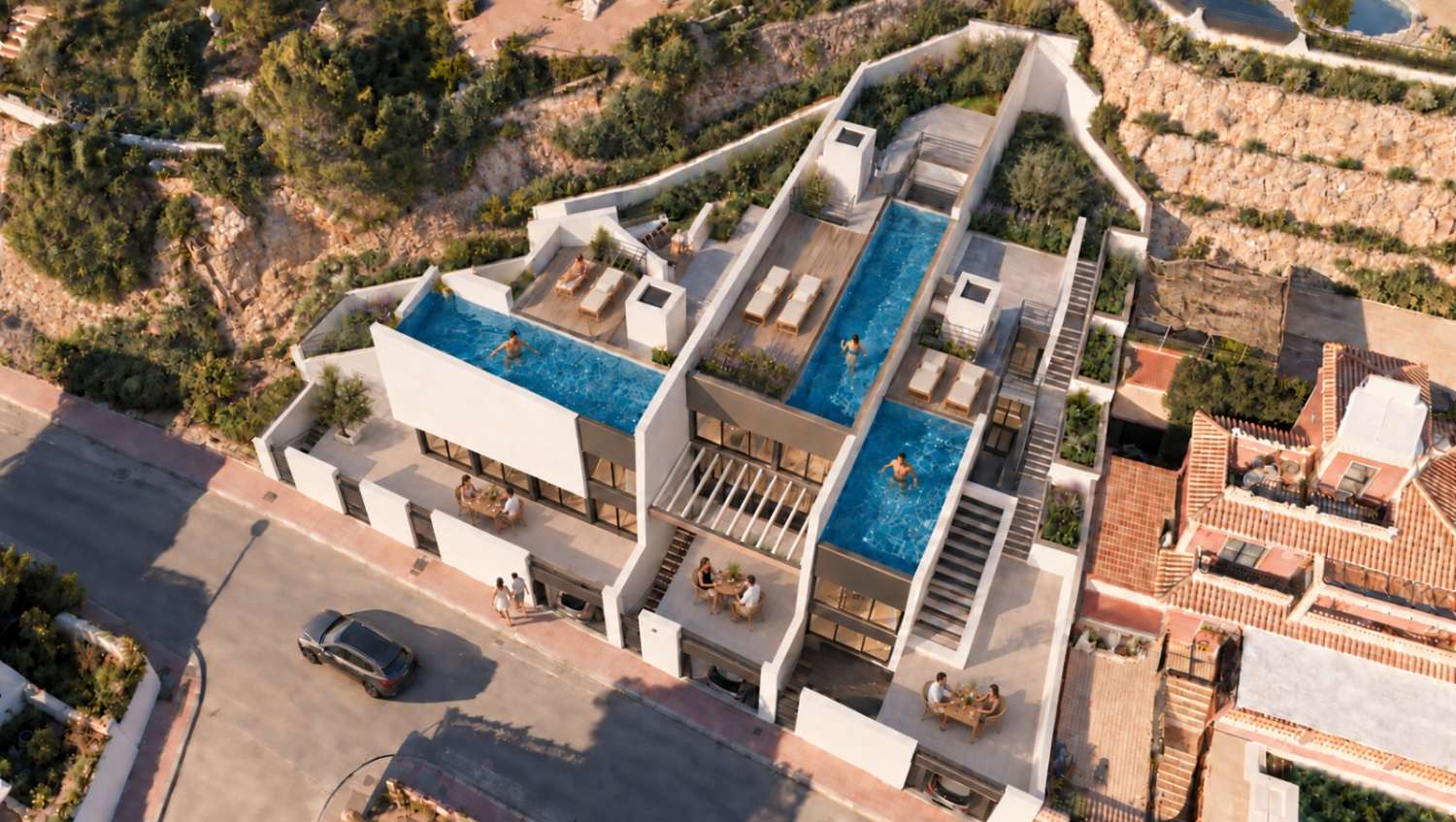 Plots in Torrox with project