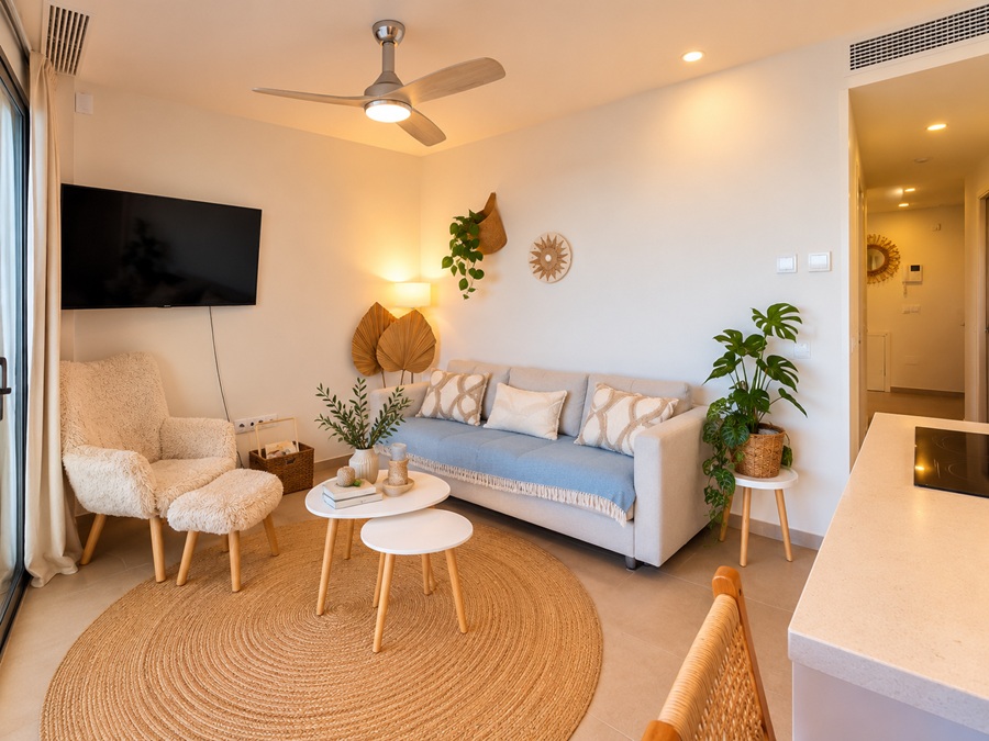 Exklusive Eckwohnung mit Panoramablick auf das Meer in Bayview II, Nerja